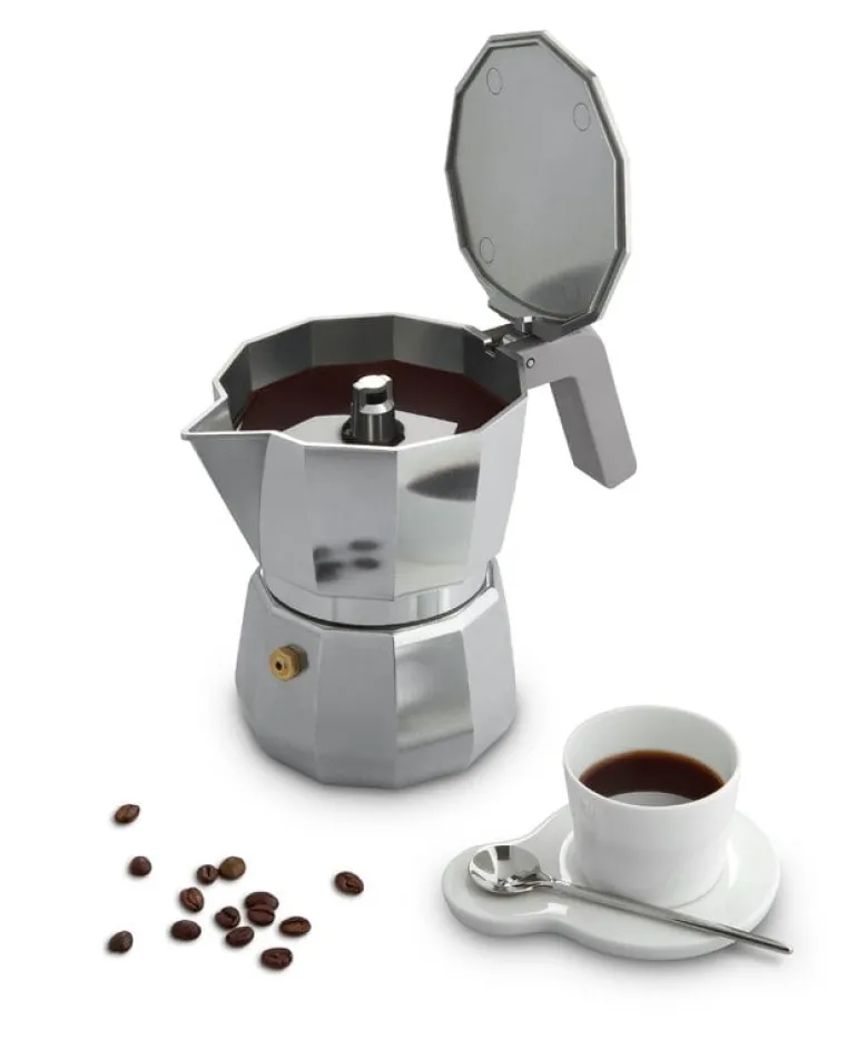 Alessi Moka espresso maker, 3 cups