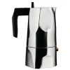 Alessi Ossidiana espresso maker, 3 cups