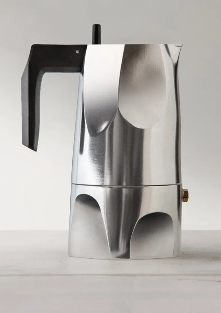 Alessi Ossidiana espresso maker, 3 cups