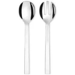 Alessi Santiago salad set, stainless steel