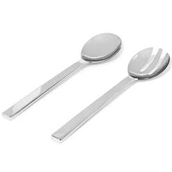 Alessi Santiago salad set, stainless steel