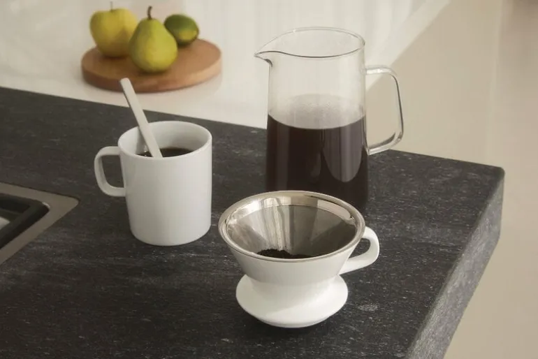 Alessi Slow Coffee filter and jug