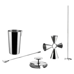 Alessi The Tending Box mixing kit, set of 5, stainless steel