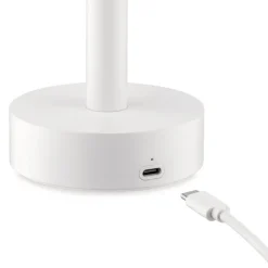 Alessi Tsumiki portable table lamp, white