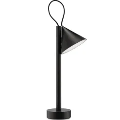 Alessi Tsumiki portable table lamp, black
