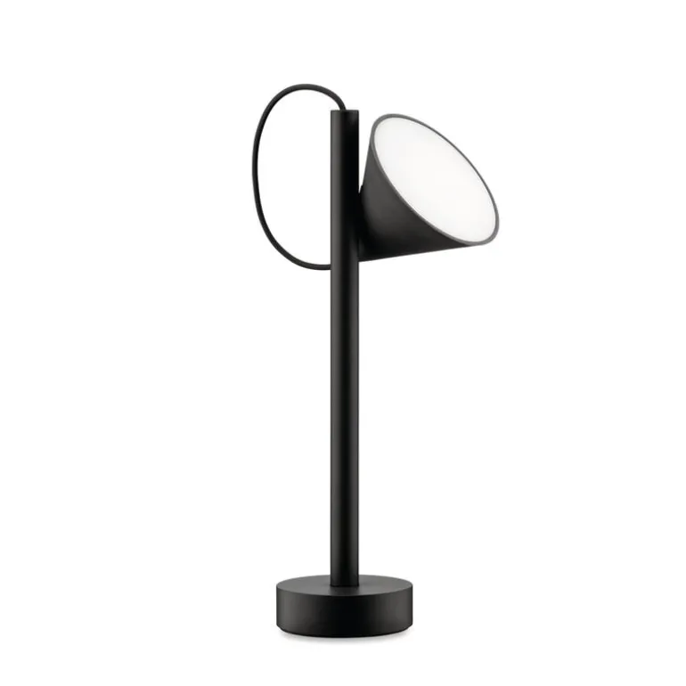 Alessi Tsumiki portable table lamp, black