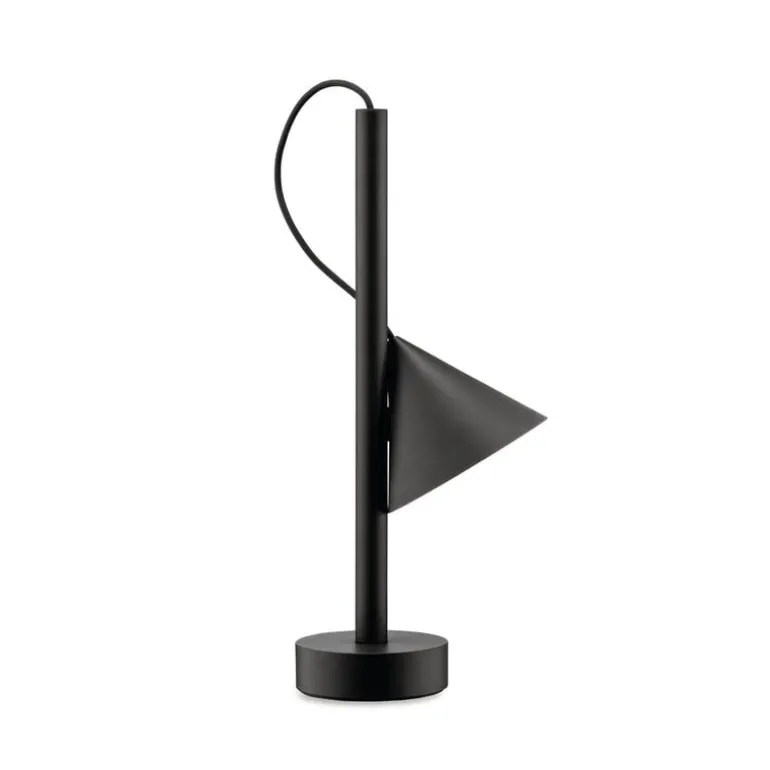 Alessi Tsumiki portable table lamp, black