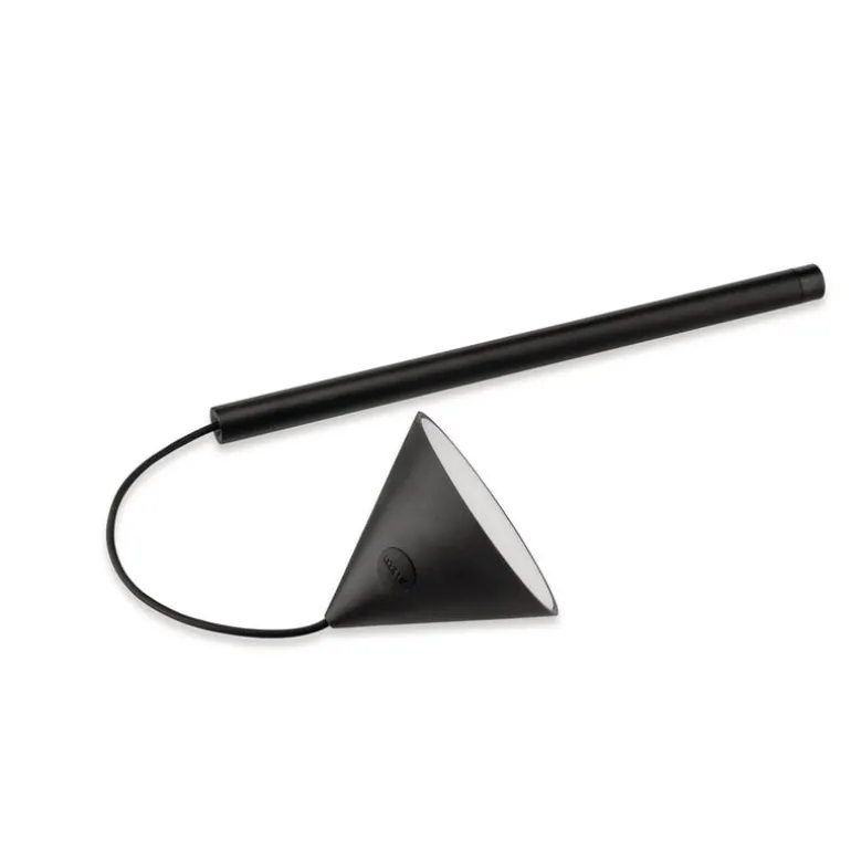 Alessi Tsumiki portable table lamp, black