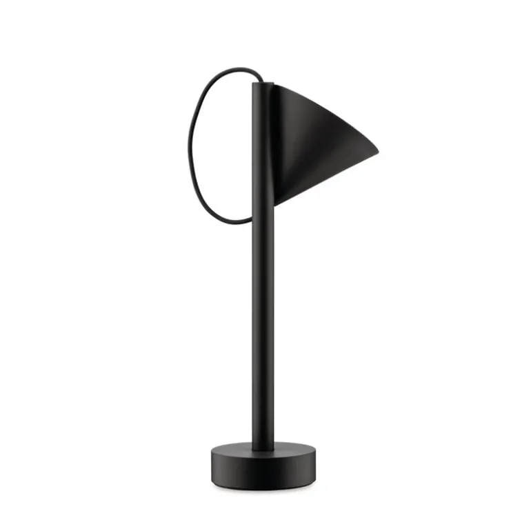 Alessi Tsumiki portable table lamp, black