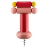 Alessi Twergi ES17 corkscrew, red - pink - yellow