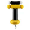 Alessi Twergi ES17 corkscrew, black - yellow - white