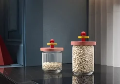 Alessi Twergi ES16 jar, 100 cl, pink