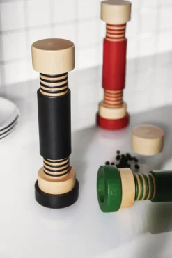 Alessi Twergi MP0215 grinder, red