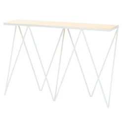 &New Giraffe console table, paper white
