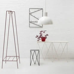 &New Giraffe console table, paper white