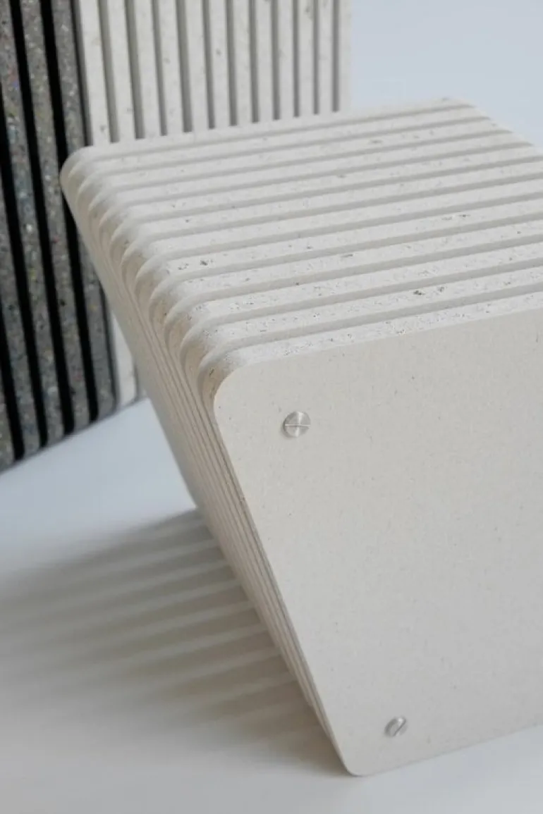 &New Jää side table, white