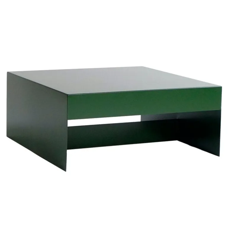 &New Single Form coffee table, deep green