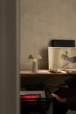 &Tradition Alima NDS1 trolley, matt black - lacquered oak