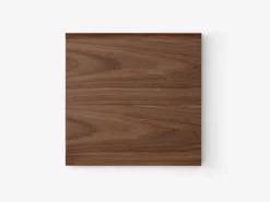 &Tradition Alima NDS1 trolley, chrome - lacquered walnut