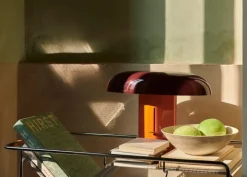 &Tradition Alima NDS1 trolley, chrome - lacquered walnut