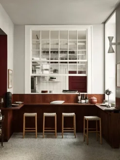 &Tradition Betty TK7 counter stool 66 cm, oak - natural webbing