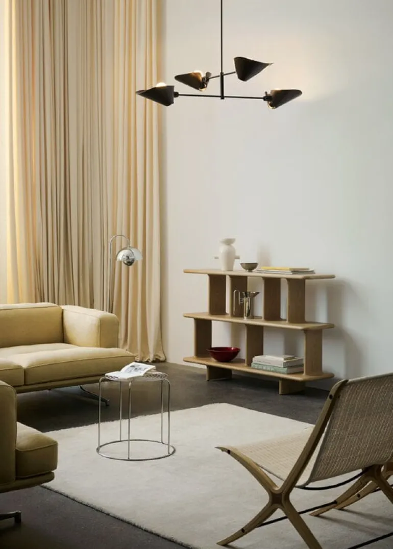 &Tradition Bonnet SC92 chandelier, black