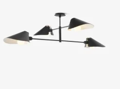 &Tradition Bonnet SC91 chandelier, black
