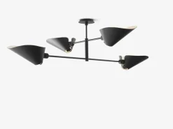 &Tradition Bonnet SC91 chandelier, black