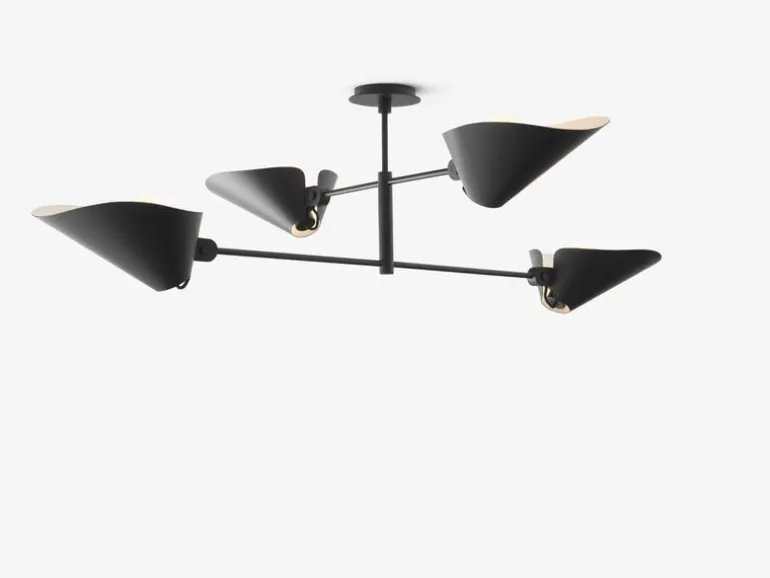 &Tradition Bonnet SC91 chandelier, black