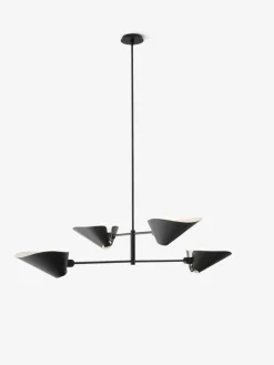 &Tradition Bonnet SC93 chandelier, black
