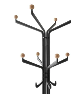 &Tradition Capture SC77 coat stand, graphite - oak
