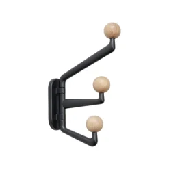 &Tradition Capture SC74 wall hook, small, graphite - oak