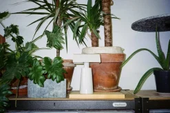 &Tradition Caret MF1 portable table lamp, silk grey