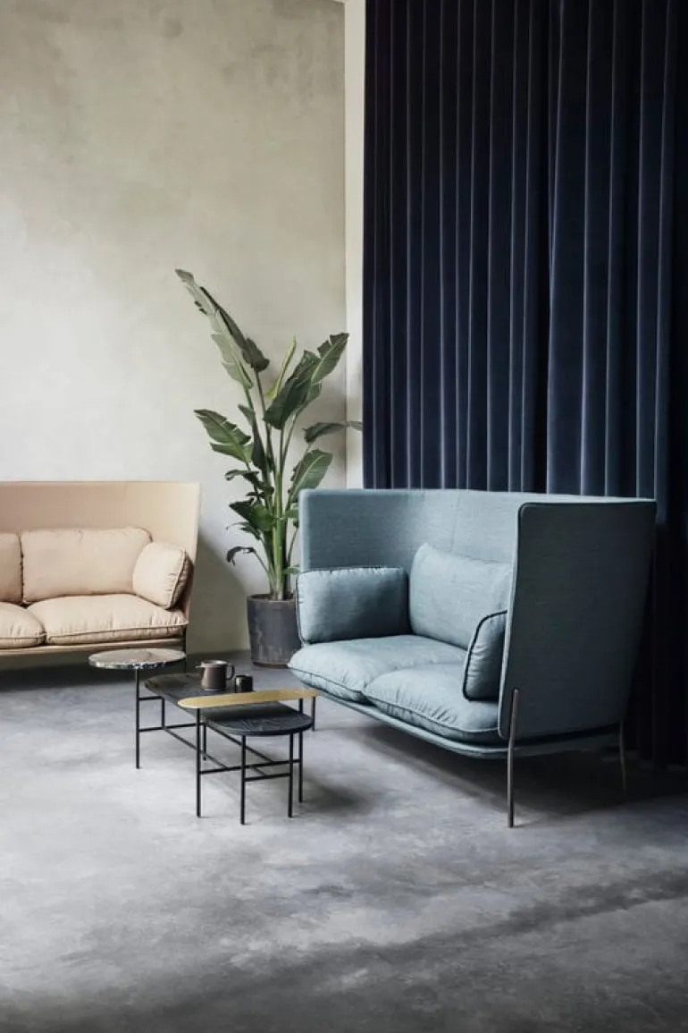 &Tradition Cloud High Back LN6 sofa, 2-seater, Fiord 971