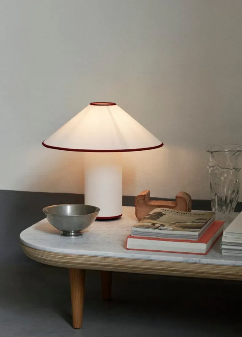 &Tradition Colette ATD6 table lamp, white - merlot