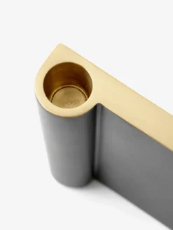 &Tradition Collect SC40 candleholder, bronzed brass