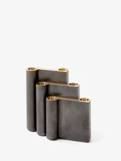 &Tradition Collect SC40 candleholder, bronzed brass