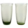 &Tradition Collect SC60 drinking glass, 16,5 cl, 2 pcs, moss