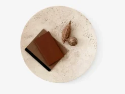 &Tradition Collect SC55 plate, beige travertine