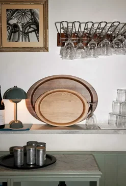 &Tradition Collect SC64 tray, 28 cm, black stained oak