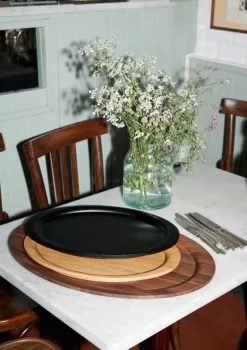 &Tradition Collect SC64 tray, 28 cm, black stained oak