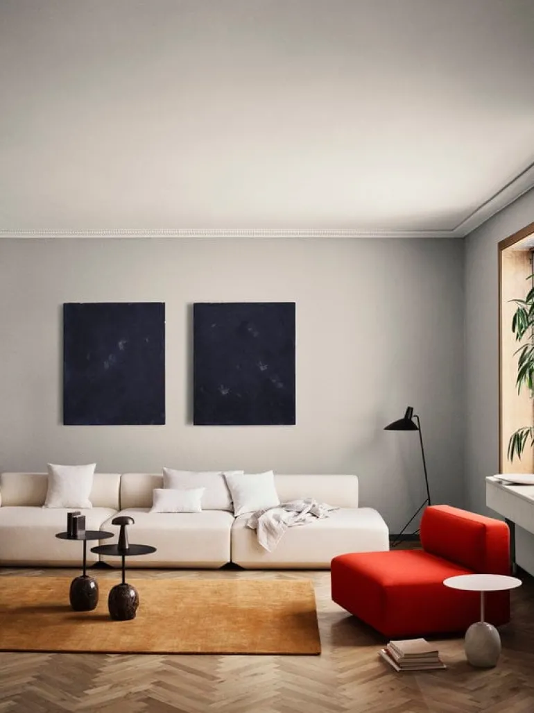 &Tradition Collect SC34 wool blanket, 130 x 180 cm, cloud - milk