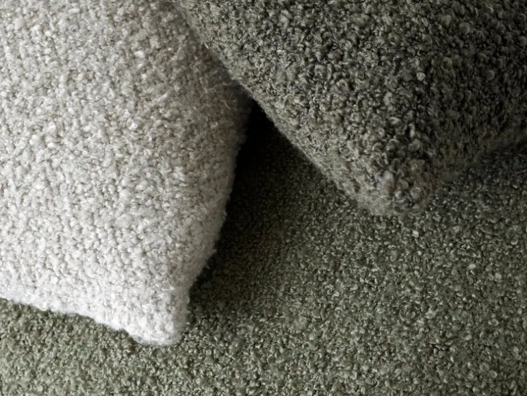 &Tradition Collect Soft Boucle SC28 cushion, 50 x 50 cm, moss