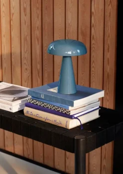 &Tradition Como SC53 portable table lamp, stone blue