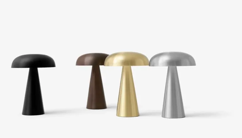 &Tradition Como SC53 portable table lamp, aluminium