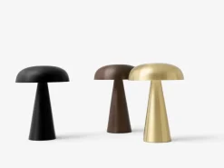 &Tradition Como SC53 portable table lamp, black