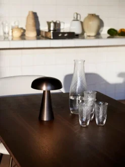 &Tradition Como SC53 portable table lamp, bronzed brass