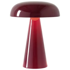 &Tradition Como SC53 portable table lamp, red brown