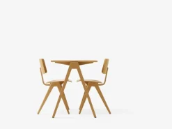 &Tradition Daystak RD2 table, honey stained beech