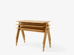 &Tradition Daystak RD2 table, honey stained beech